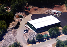 Aerial View of Our Building & Yard